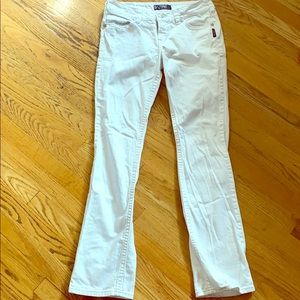 Silver Suki White Jeans